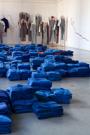 «travailler en bleu», 2009