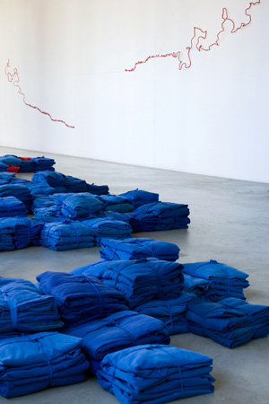 «travailler en bleu», 2009