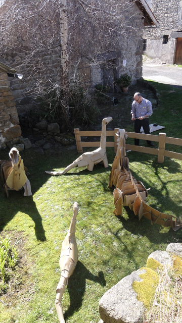 Les 20 ans d'Empreintes - installation extrieure d'Olivier Mme